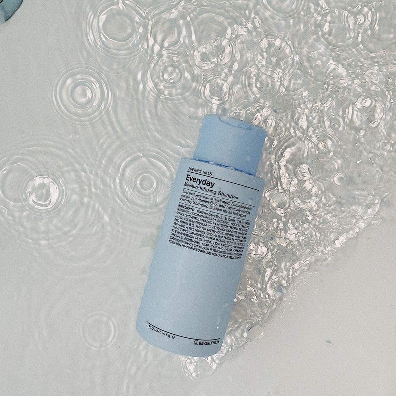 J Beverly Hills Blue Everyday Moisturizing Shampoo with Eucalyptus Oil for Hair Growth, 3 Oz - Image 4